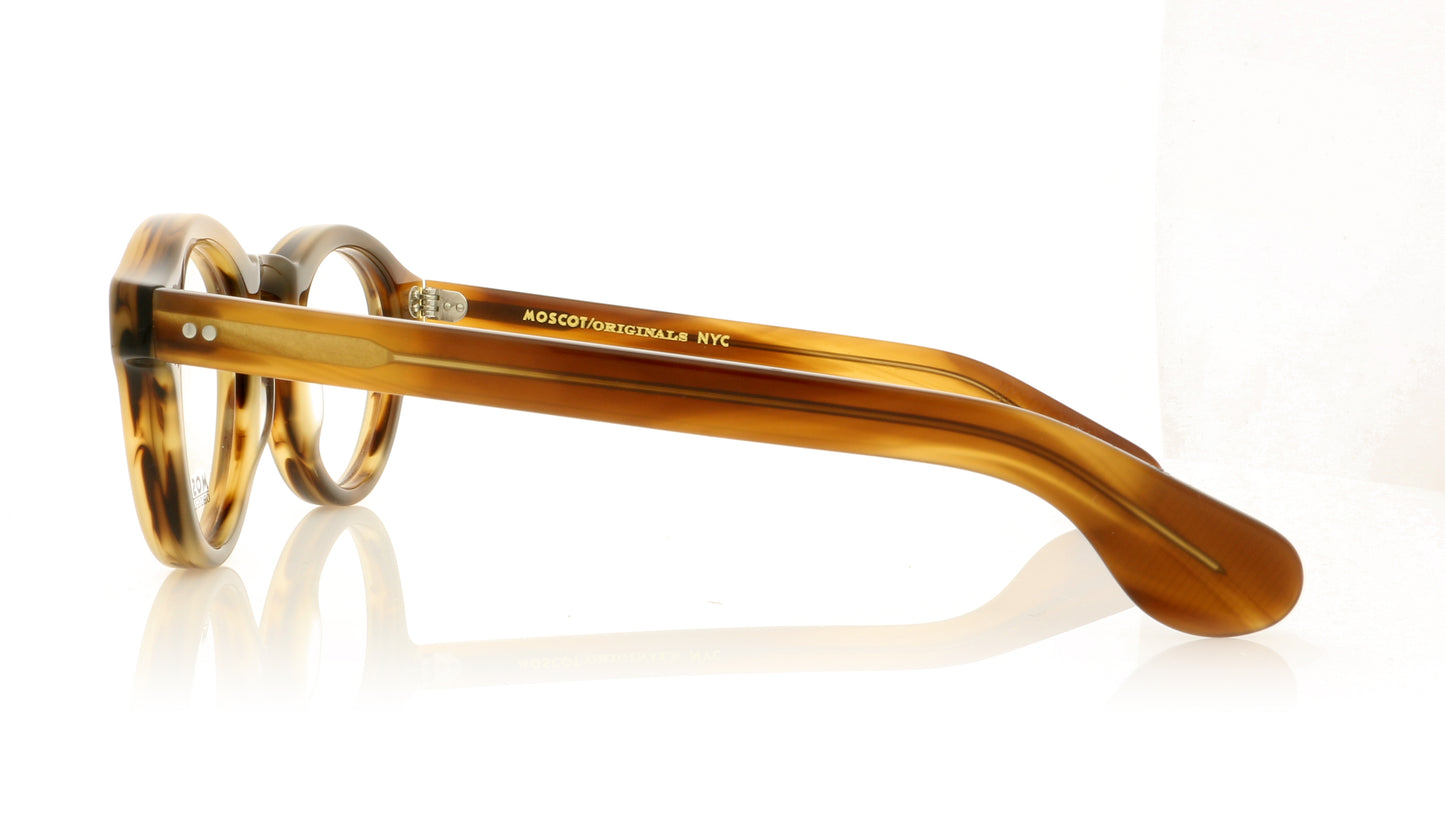 Moscot Keppe 0401-01 Dark Blonde Glasses - Side