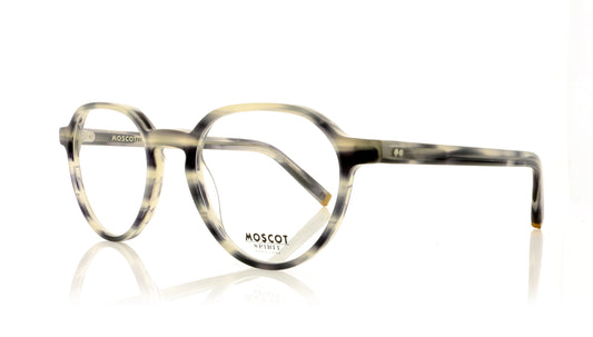 Moscot Les Grey Grey Tortoise Glasses - Angle