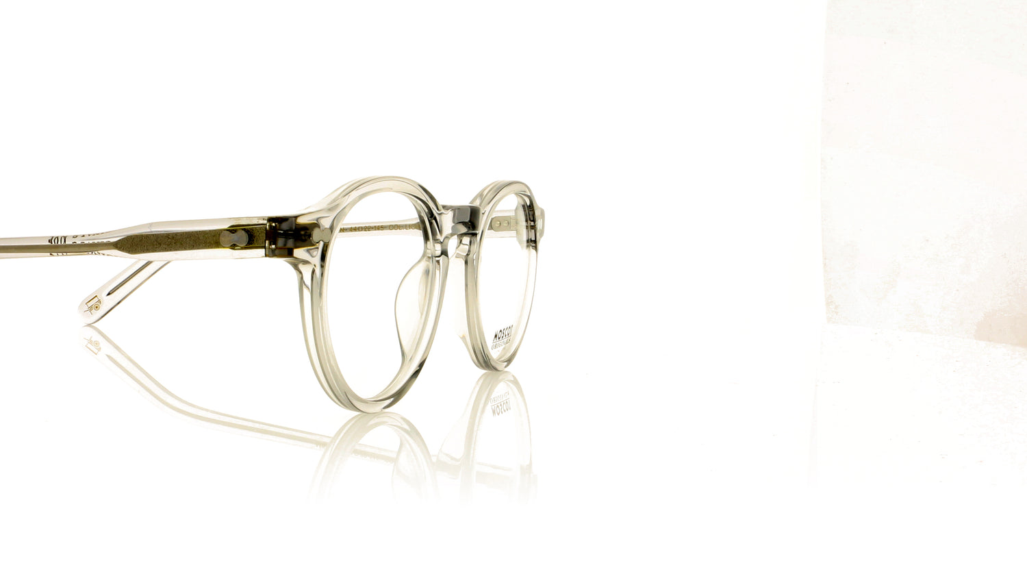 Moscot Milltzen Miltzen 1202 Light Grey Glasses - Side