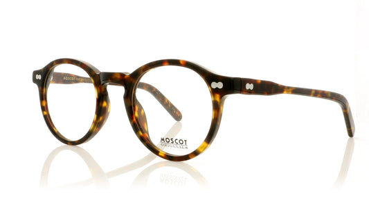 Moscot Miltzen 2002-01 Tortoise Glasses - Angle