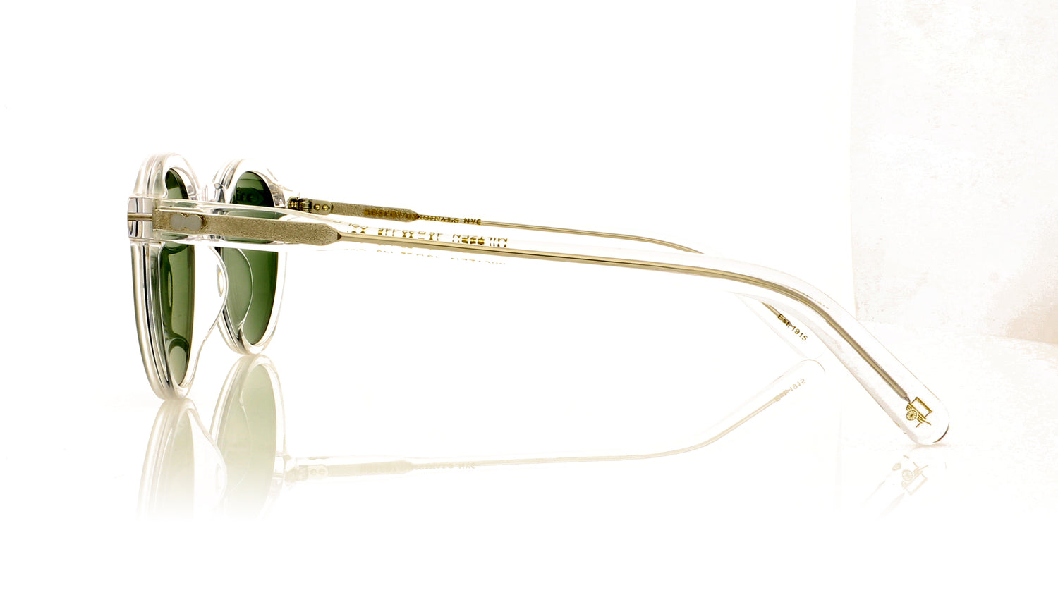 Moscot Miltzen Sun 0306-02 Crystal Sunglasses - Side