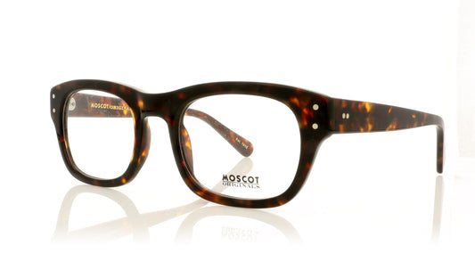 Moscot Nebb 1502-01 Olive green Glasses - Angle
