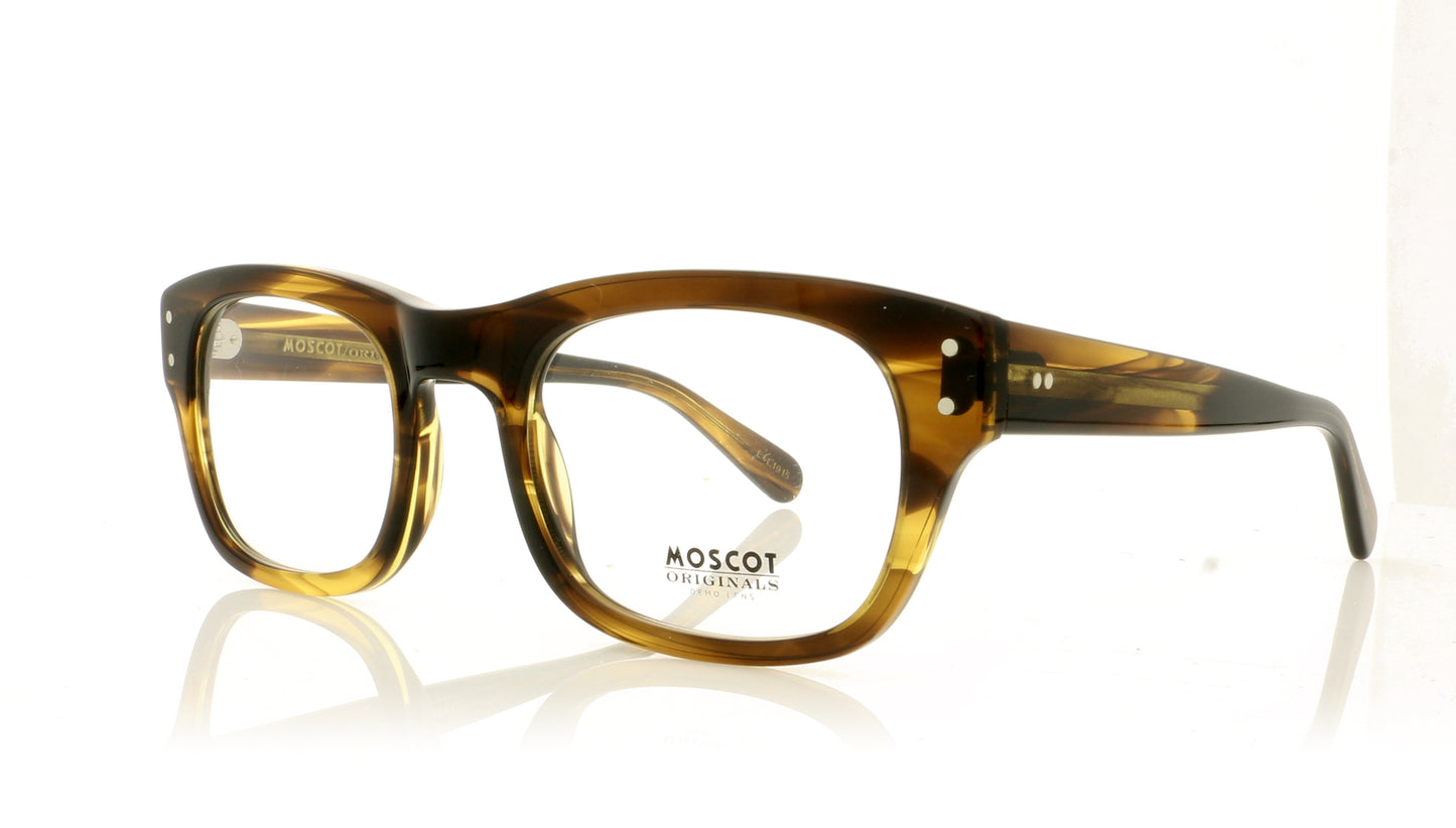Moscot Nebb 2700 Caramel Glasses - Angle