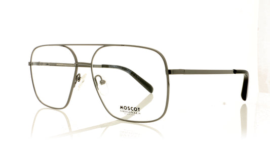 Moscot Shtarker 713 Gunmetal Glasses - Angle