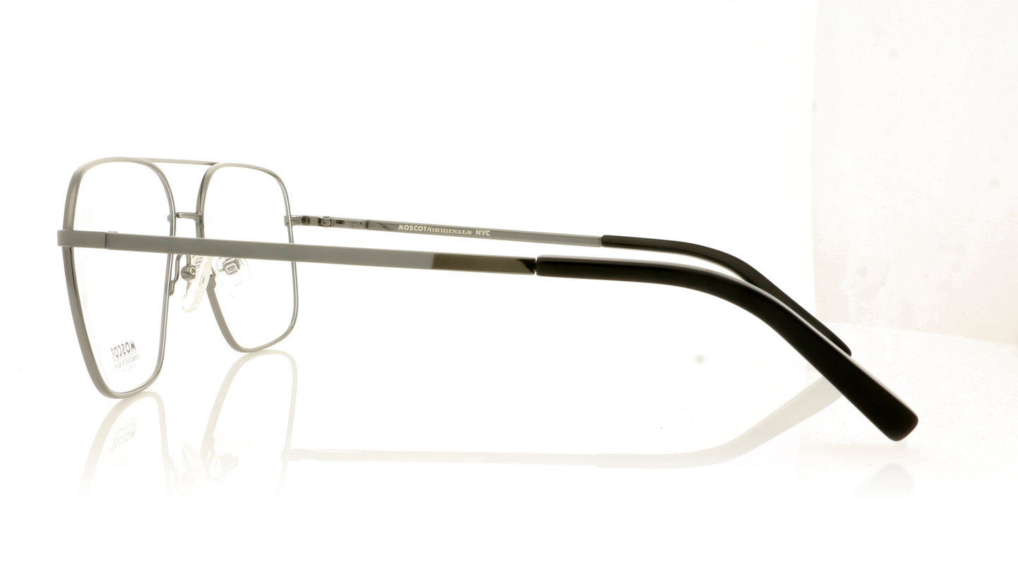 Moscot Shtarker 713 Gunmetal Glasses - Side