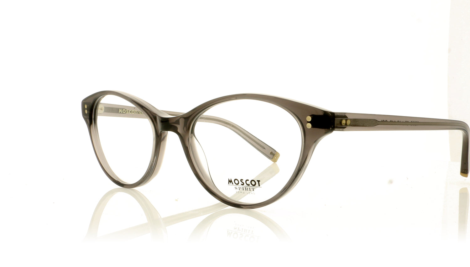 Moscot Tess 705 Grey Glasses - Angle
