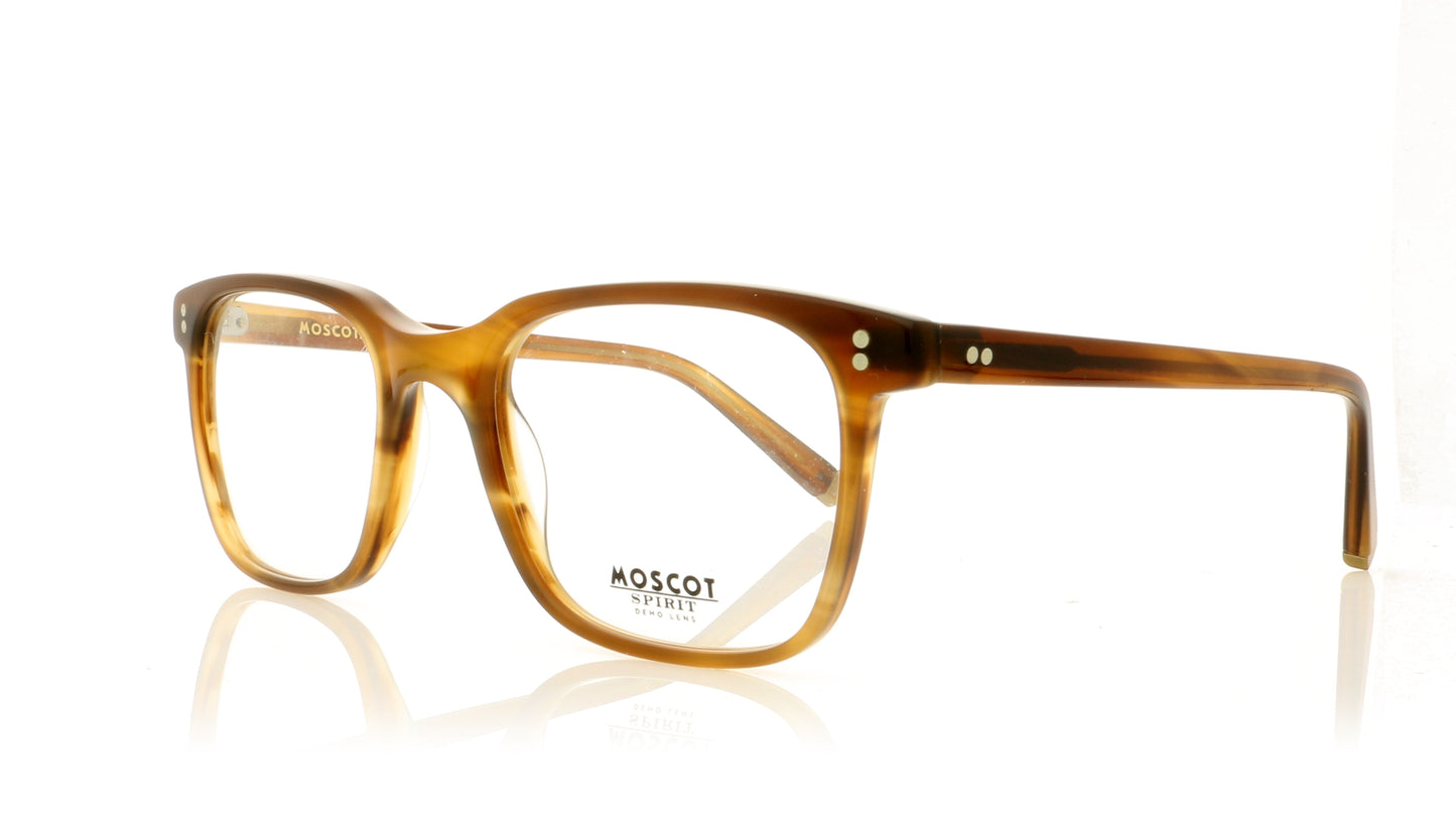 Moscot Travis 401-01 Dark Blonde Glasses - Angle