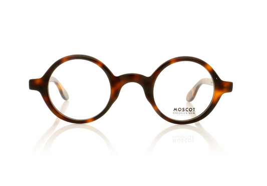 Moscot Zolman 0104-01 Amber tortoise Glasses - Front