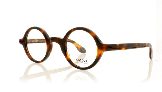 Moscot Zolman 0104-01 Amber tortoise Glasses - Angle
