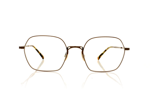 Mr. Leight Shi CG-TORT Chocolate Gold-Tortoise Glasses - Front