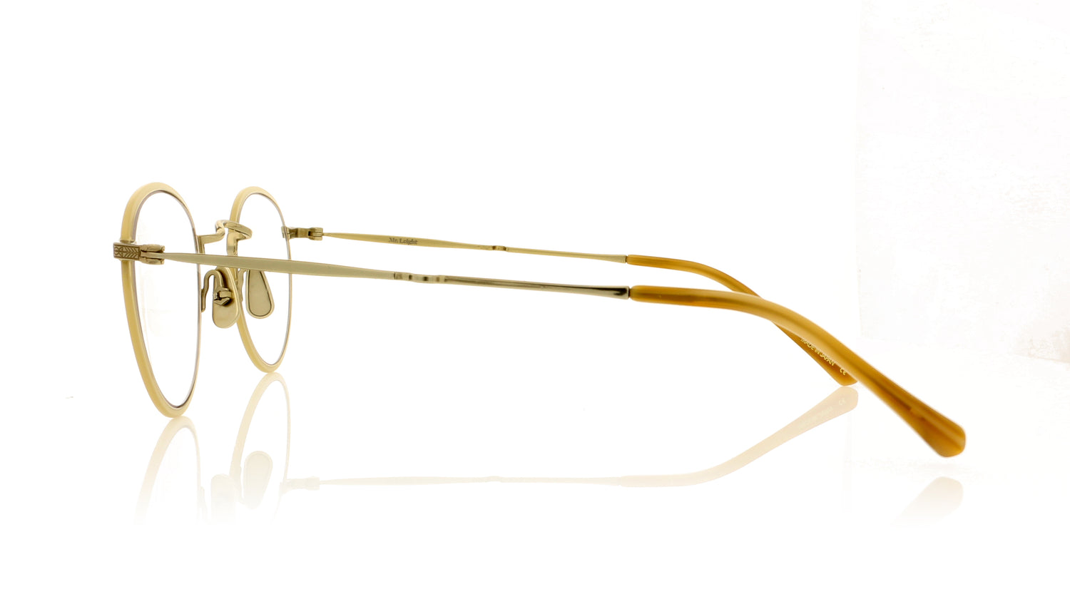 Mr. Leight Carlyle C ML3017 CYN-ATG-CYN Ivory Glasses - Side
