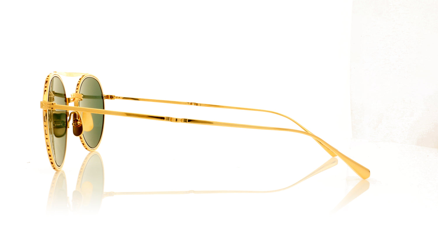 Mr. Leight Lexington S 20KG/G15 20K Gold Glasses - Side