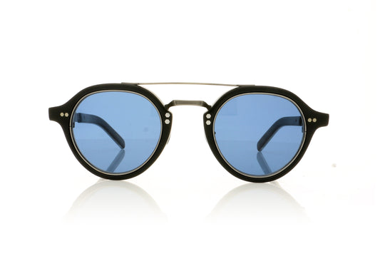 Mr. Leight Ridley S MBK-PW-BK/S Matte Black- Pewter Black Sunglasses - Front