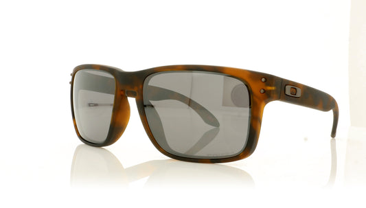Oakley Holbrook 9102F4 Matte Brown Tortoise Sunglasses - Angle