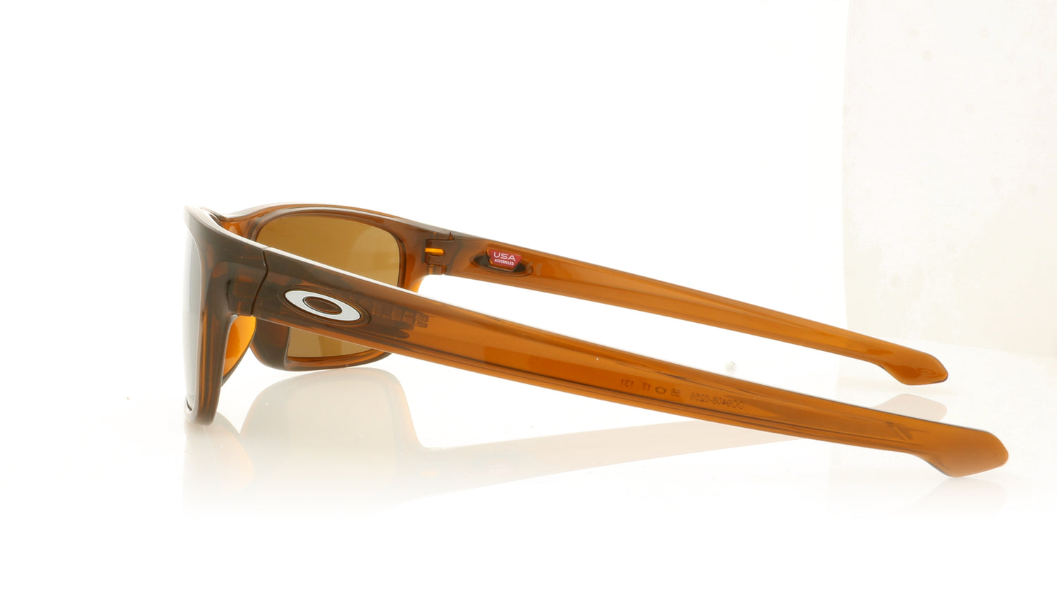 Oakley Sliver Stealth 940802 Polished Rootbeer Sunglasses - Side