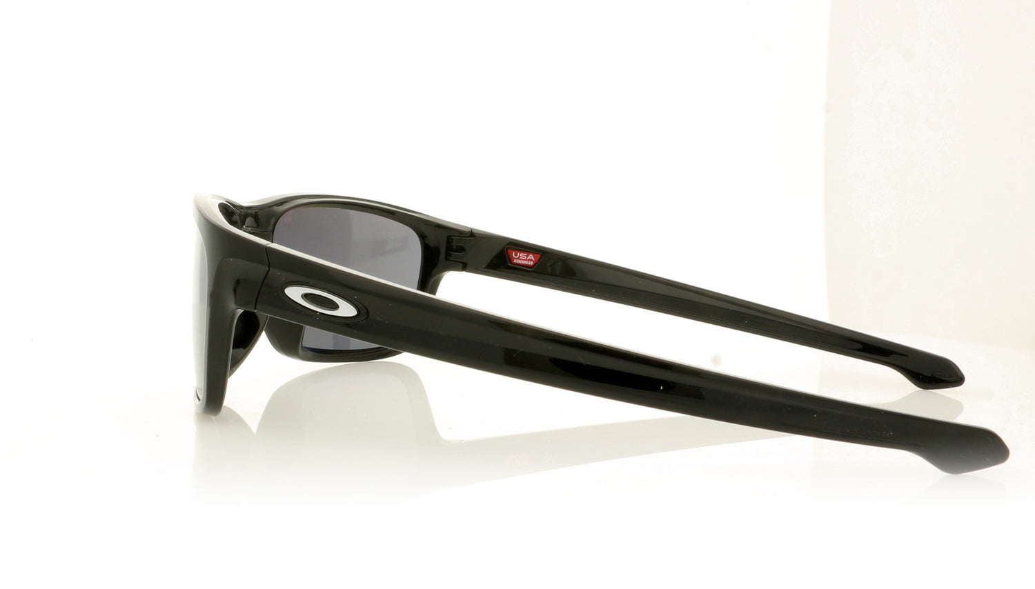 Oakley Sliver Stealth 940805 Polished Black Sunglasses - Side