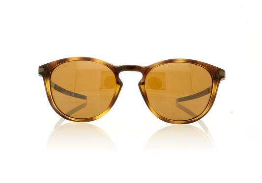 Oakley Pitchman R 943906 Polished Brown Tortoise Sunglasses - Front