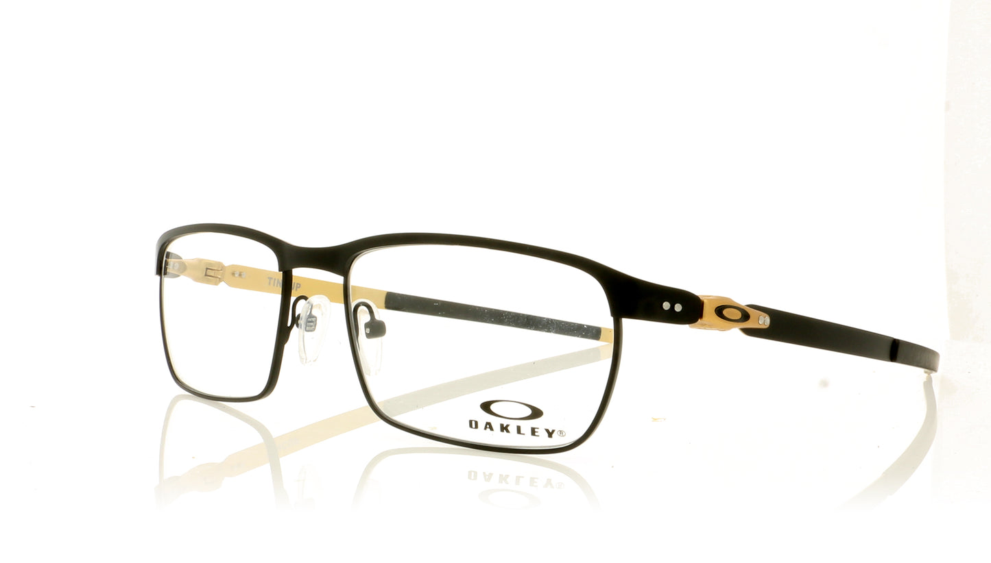 Oakley Tincup 318410 Satin Black Glasses - Angle