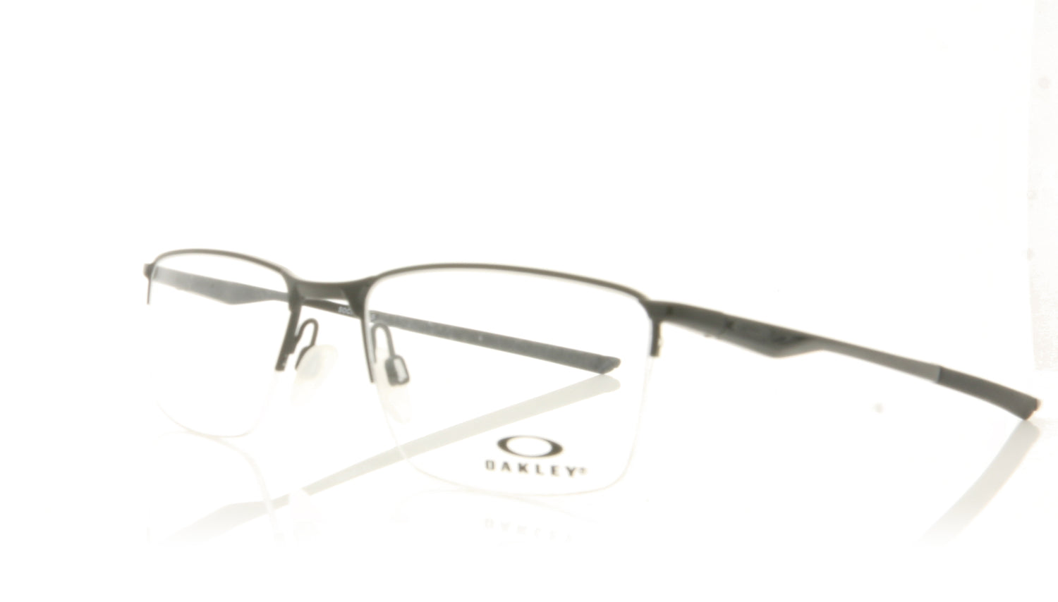 Oakley Socket 5.5 321801 Polished Black Glasses - Angle