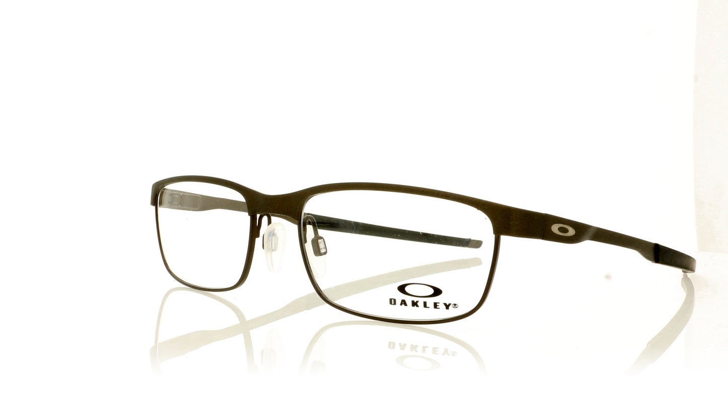 Oakley Steel Plate 322202 Powder Cement Glasses - Angle