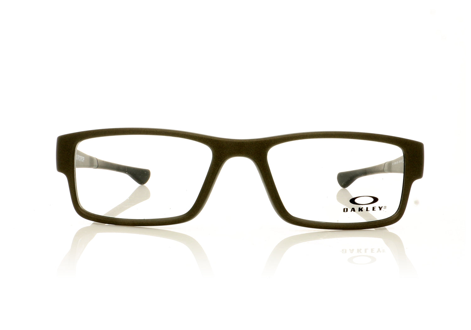 Oakley Airdrop 804612 Satin Lead Glasses - Front