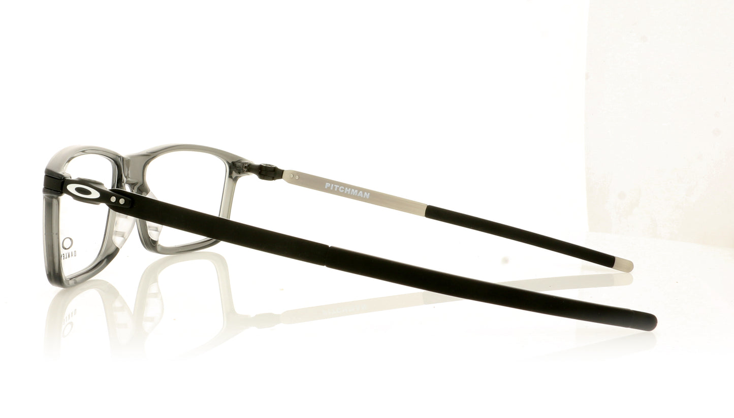 Oakley Pitchman 805012 Polished Grey Smoke Glasses - Side