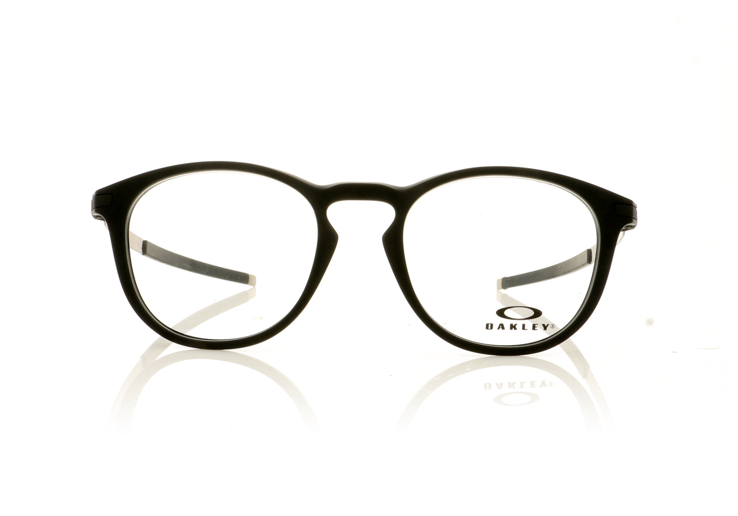 Oakley Crosslink Mnp 809002 Satin Grey Smoke Glasses - Front