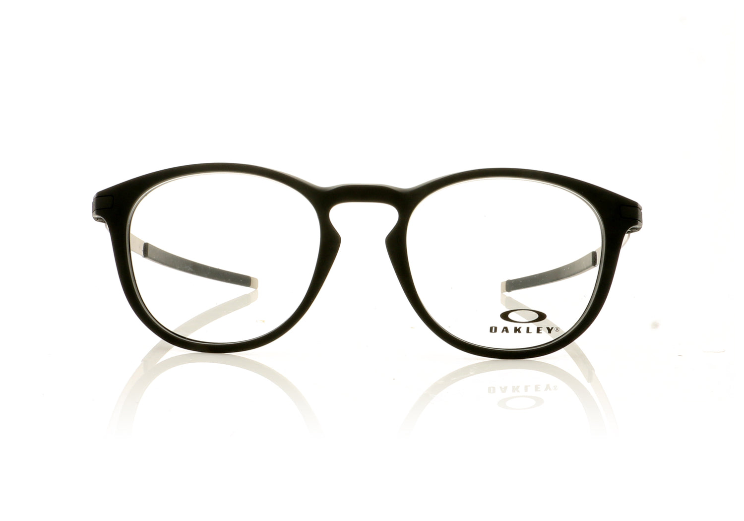 Oakley Crosslink Mnp 809002 Satin Grey Smoke Glasses - Front