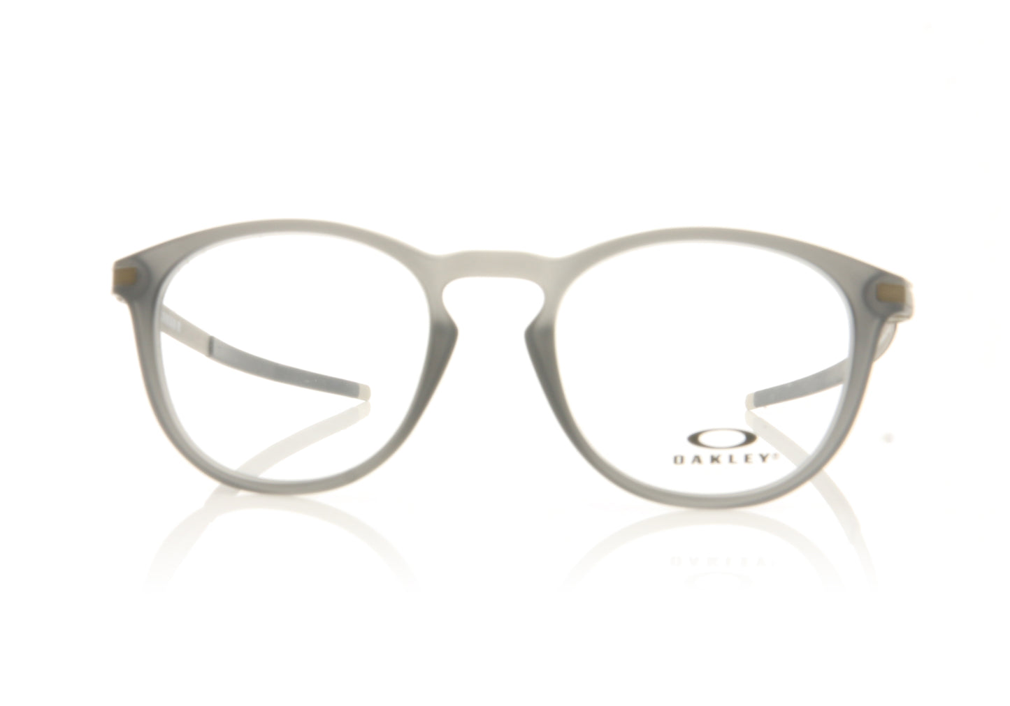 Oakley Pitchman R 810507 Matte Grey Smoke Glasses - Front