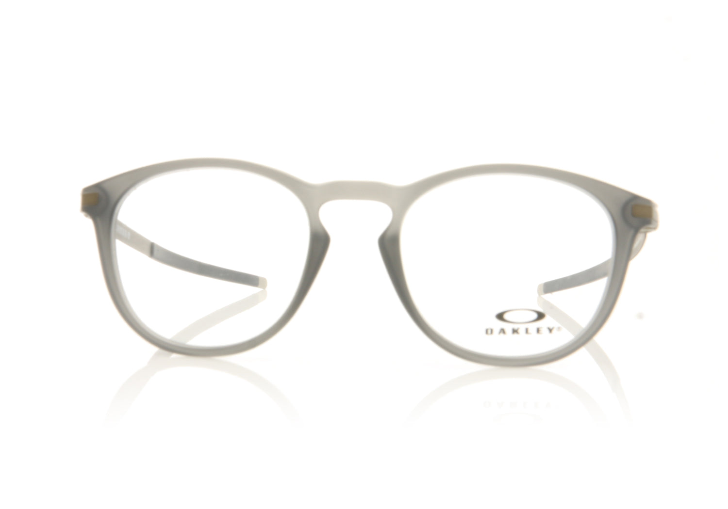 Oakley Pitchman R 810507 Matte Grey Smoke Glasses - Front