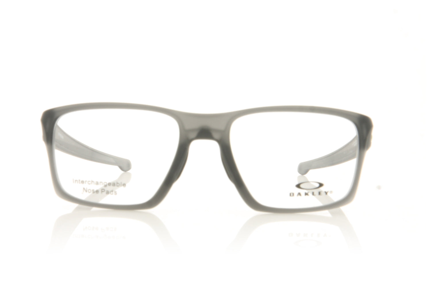 Oakley Litebeam 814002 Satin Grey Smoke Glasses - Front