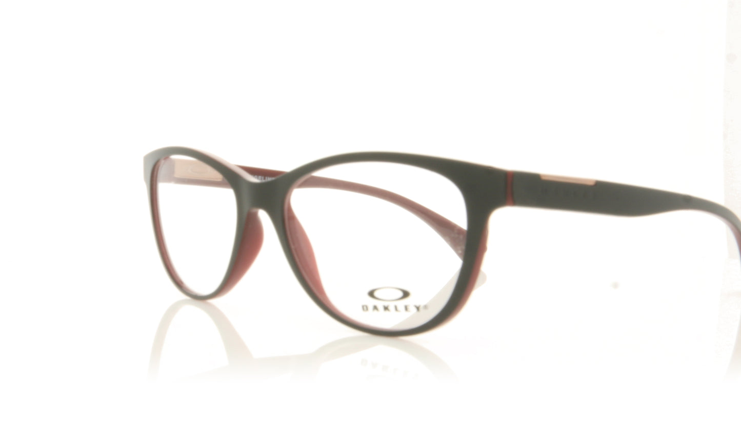 Oakley Plungeline 814604 Iml Satin Black Glasses - Angle