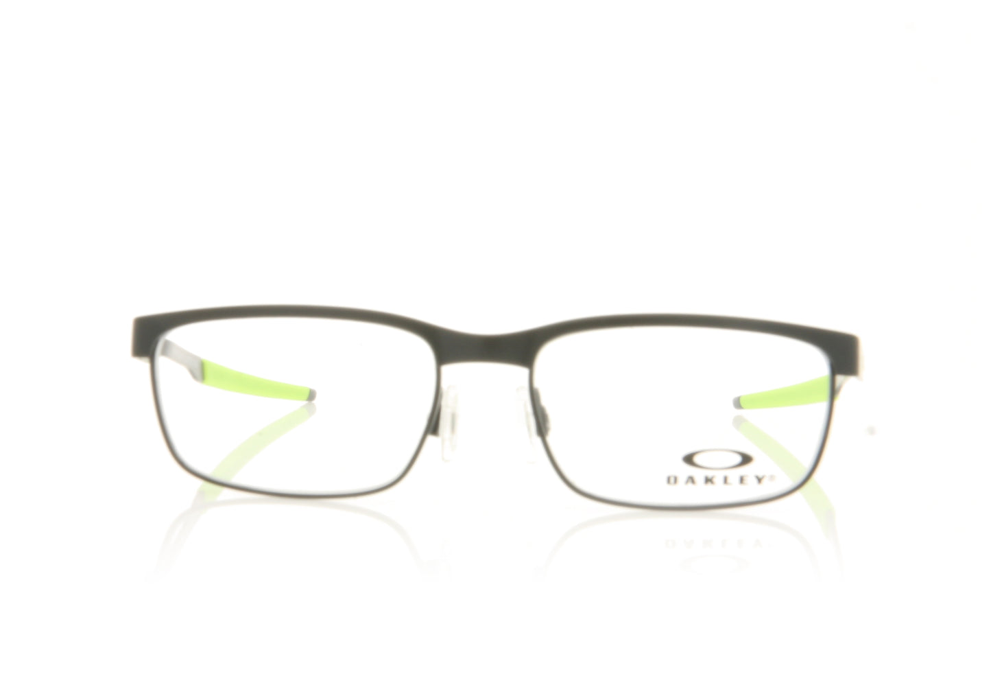 Oakley Steel Plate Xs 300204 Satin Black Glasses - Front