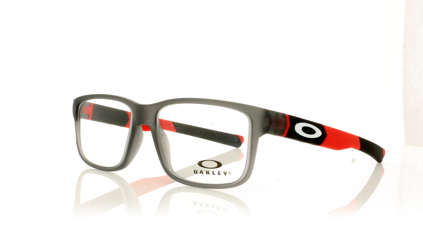 Oakley Field Day 800702 Satin Grey Smoke Glasses - Angle