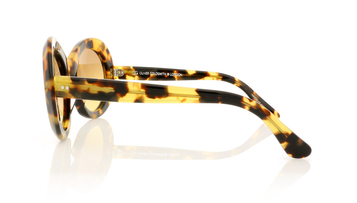 Oliver Goldsmith Audrey 15 Leopard Sunglasses - Side