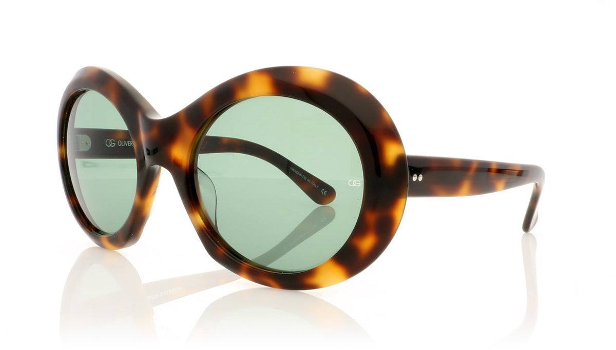 Oliver Goldsmith Audrey 2 Dark Tortoiseshell Sunglasses - Angle