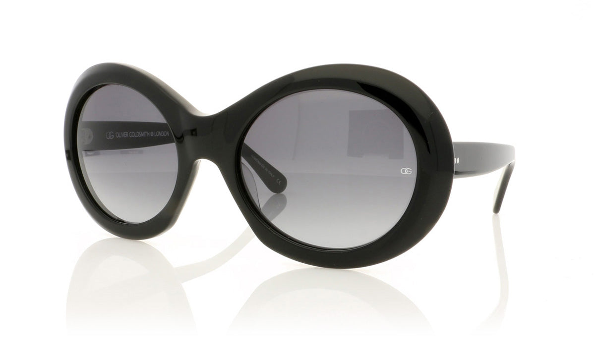 Oliver Goldsmith Audrey 7 Black Sunglasses - Angle