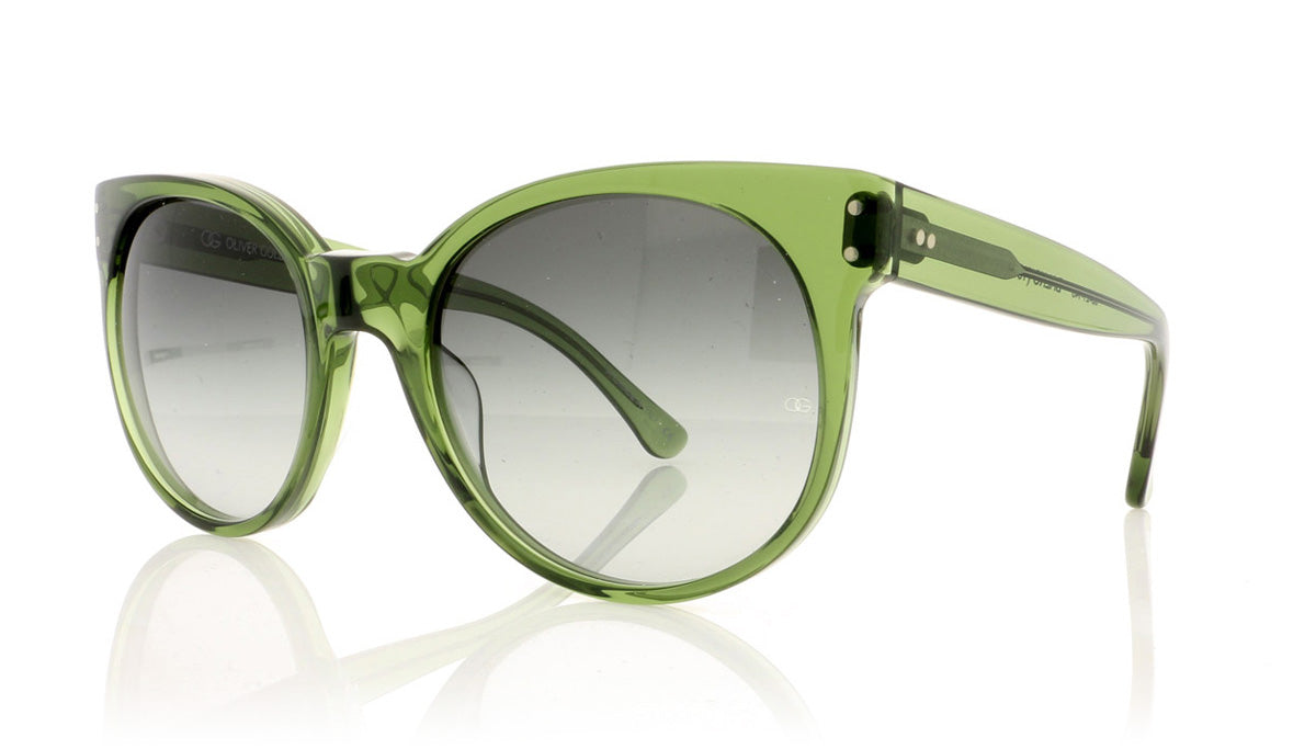 Oliver Goldsmith Balko 1 Jade Sunglasses - Angle