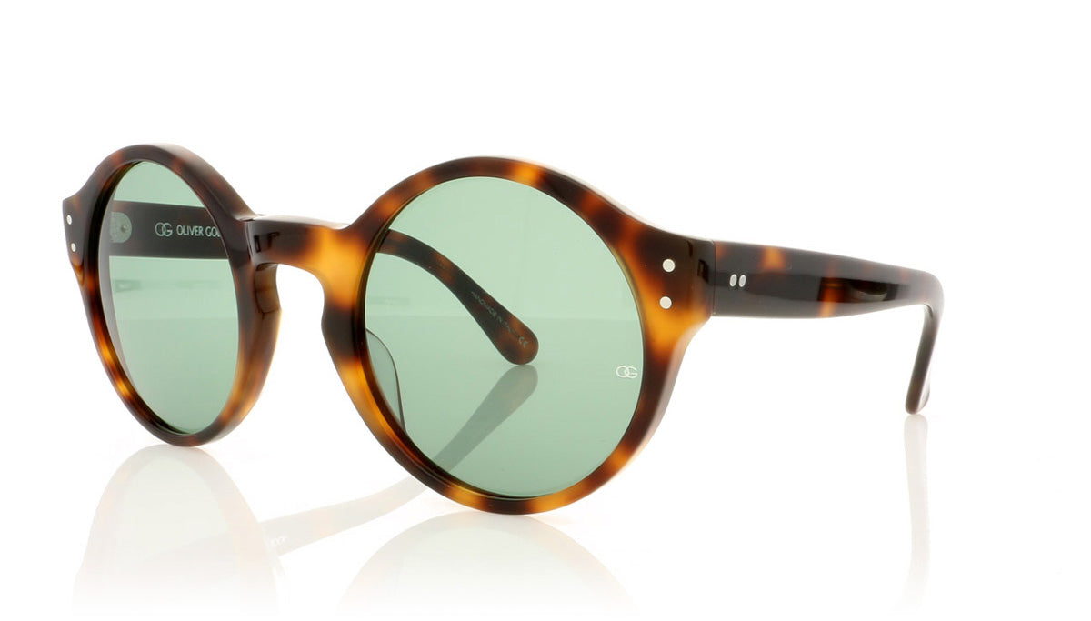 Oliver Goldsmith Casper 4 Dark Tortoiseshell Sunglasses - Angle