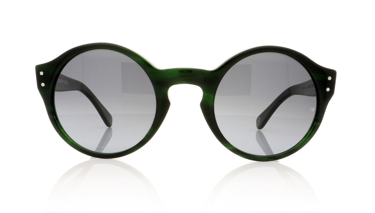 Oliver Goldsmith Casper 7 Evergreen Sunglasses - Front