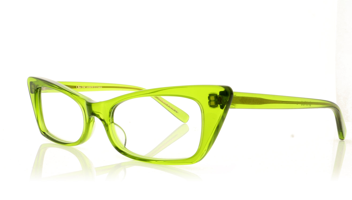 Oliver Goldsmith Chorus LG Green Glasses - Angle