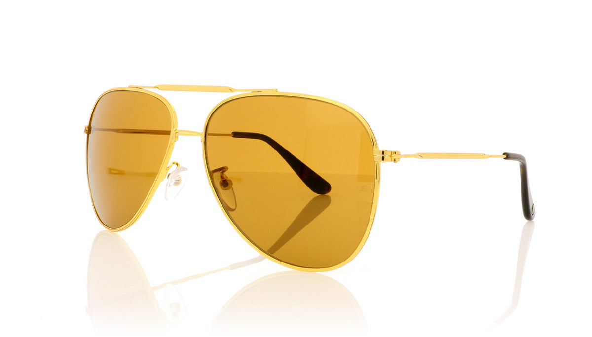 Oliver Goldsmith Colt 1 Gold Sunglasses - Angle