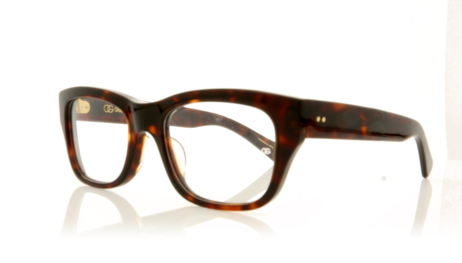 Oliver Goldsmith consul Dark Tortoise Dark Tortoise Glasses - Angle