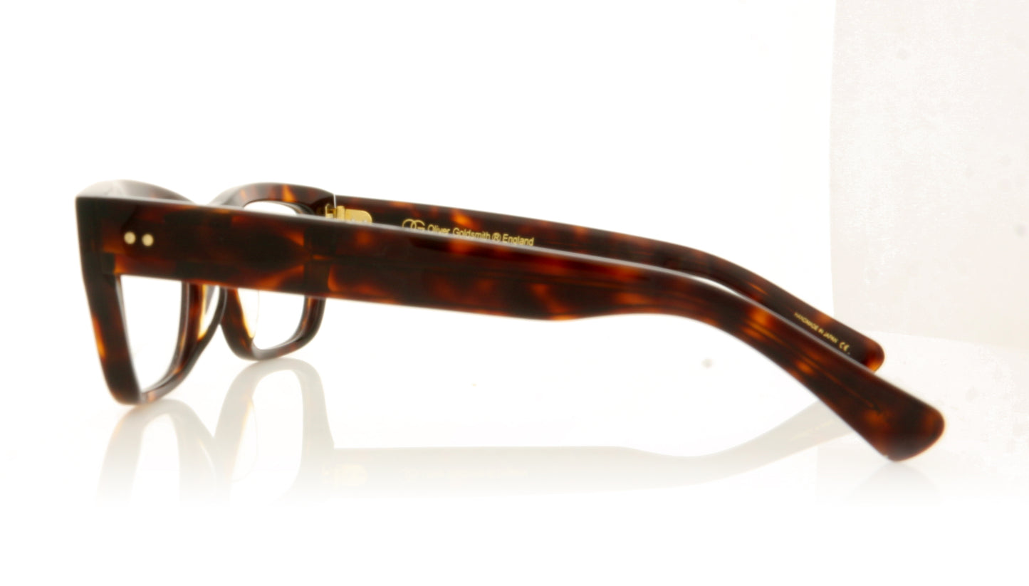 Oliver Goldsmith consul Dark Tortoise Dark Tortoise Glasses - Side