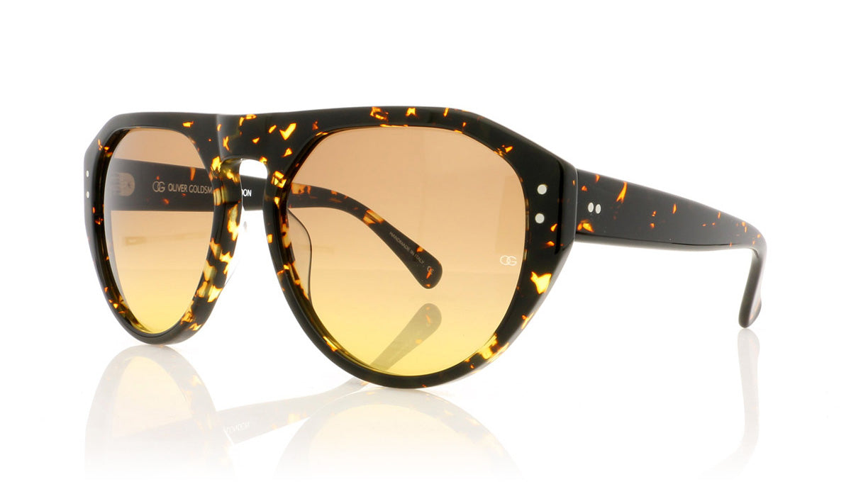 Oliver Goldsmith Gopas 1 Speckle Sunglasses - Angle