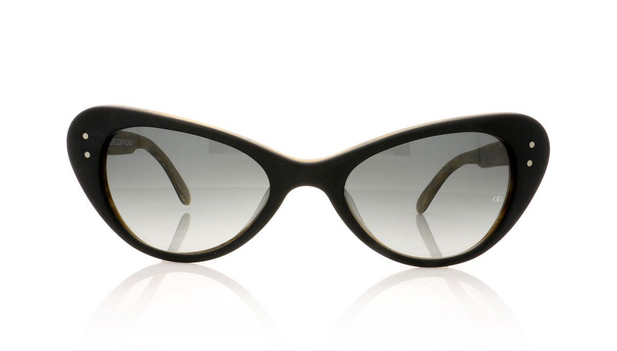 Oliver Goldsmith Grace 1 Matte Black Sunglasses - Front