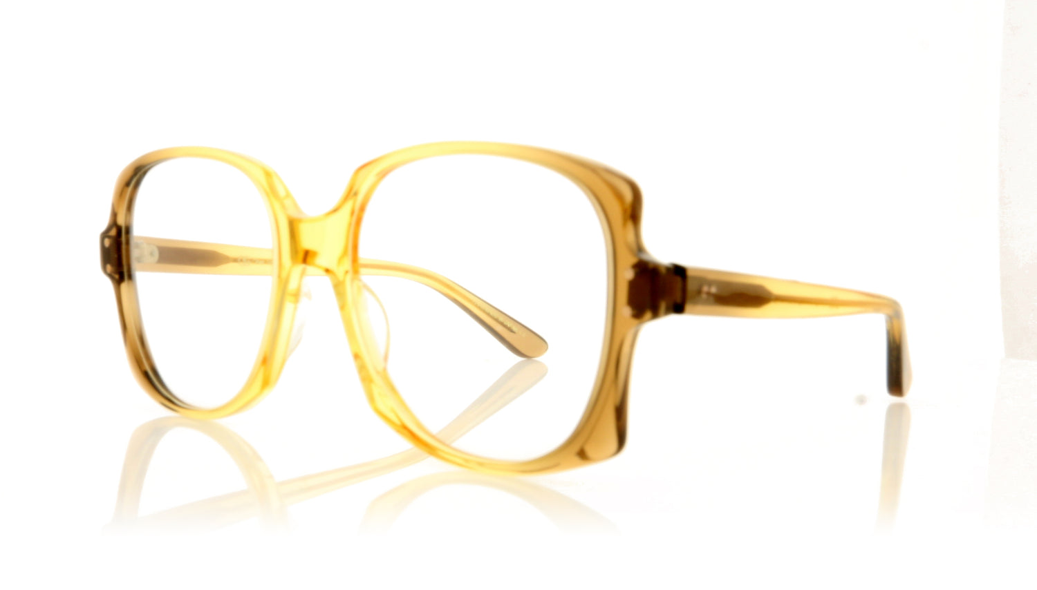 Oliver Goldsmith Jan Toffee Toffee Glasses - Angle