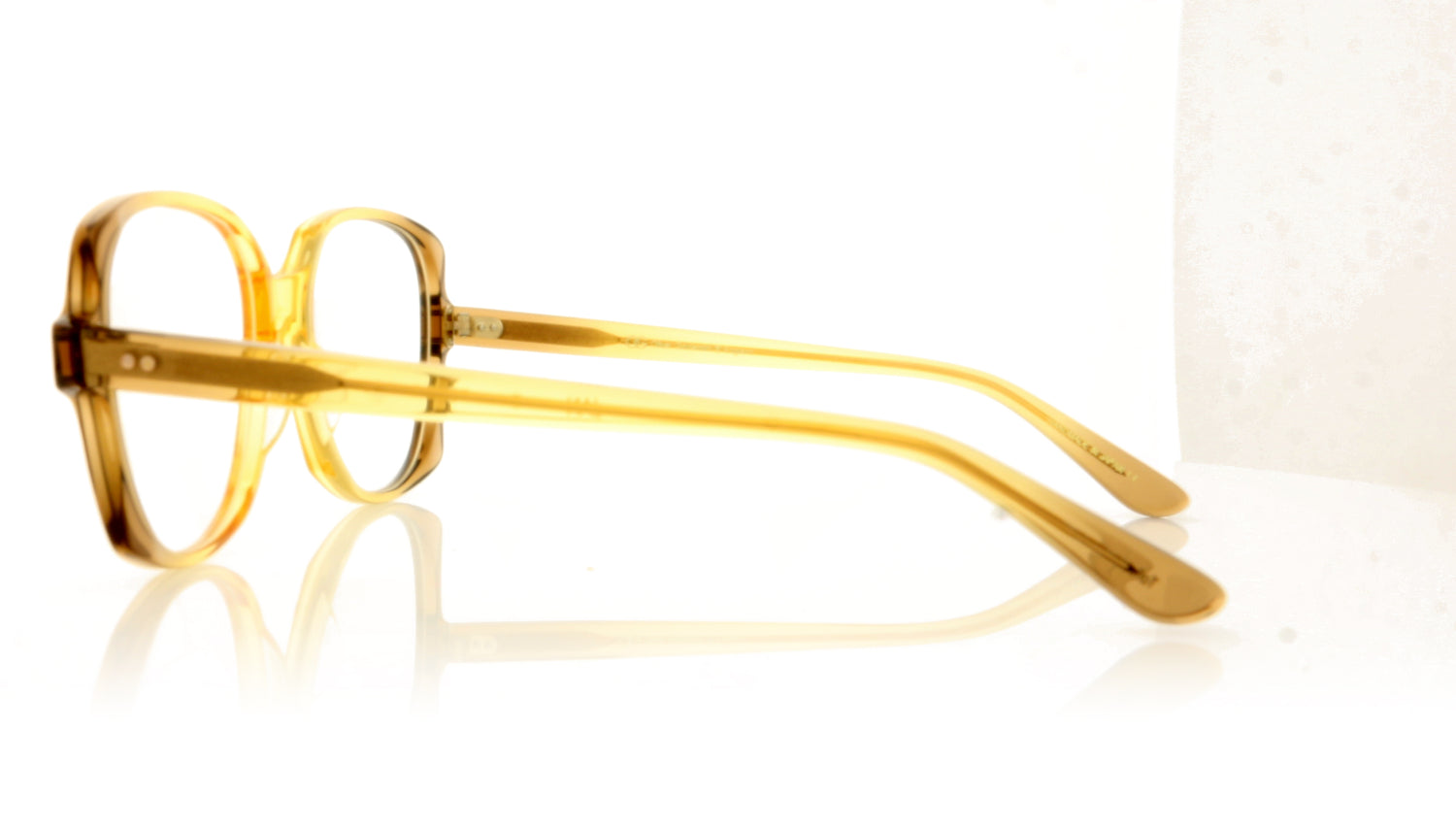 Oliver Goldsmith Jan Toffee Toffee Glasses - Side
