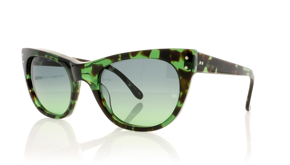 Oliver Goldsmith Lancelot 5 Mint Choc Chip Sunglasses - Angle