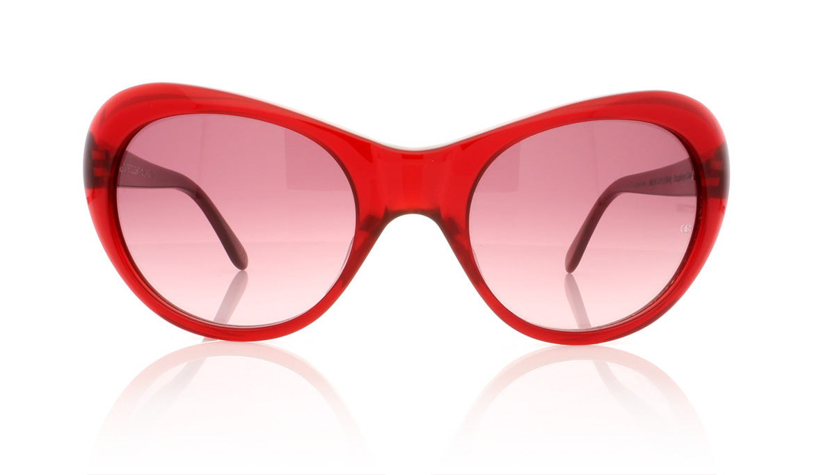 Oliver Goldsmith Majesty 5 Raspberry Coulis Sunglasses - Front